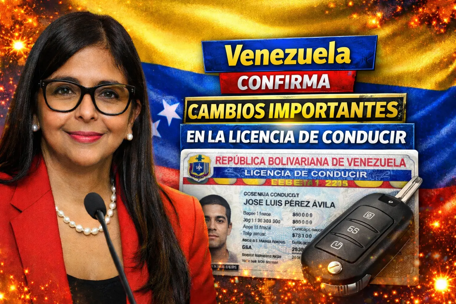 Venezuela confirma cambios importantes en la licencia de conducir desde febrero de 2026